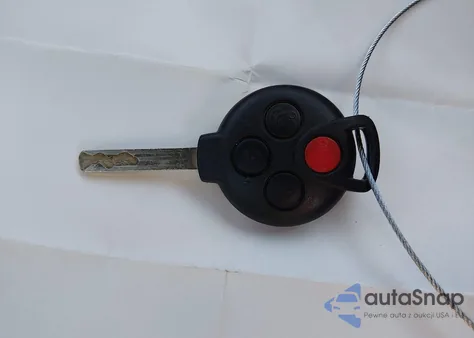 2009 Smart Fortwo Brabus/Passion/Pure из США, поврежденный, VIN WMEEJ31X89K234163